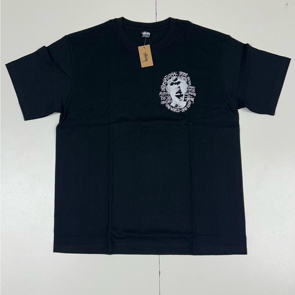 Stussy vintage black graphic tee